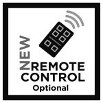 NEW REMOTE CONTROL – OPTIONAL